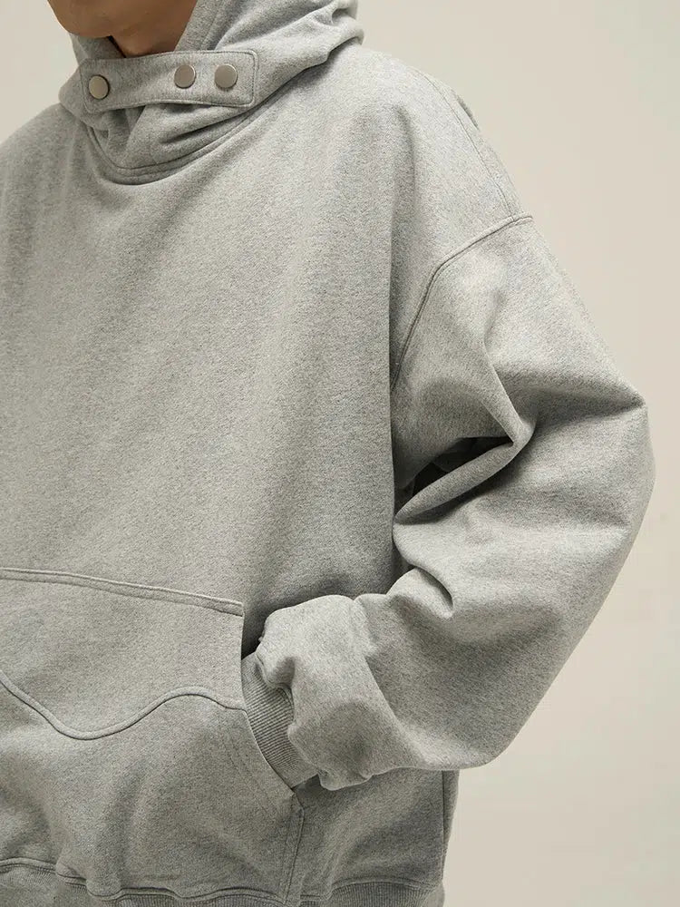 Hooded Deconstructed Sweatshirt