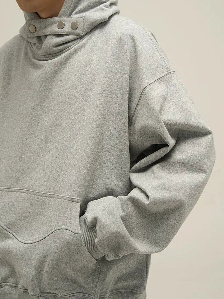 Hooded Deconstructed Sweatshirt