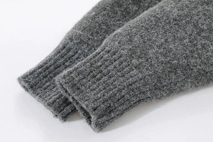 Paris Print Hooded Knit Skirt Set