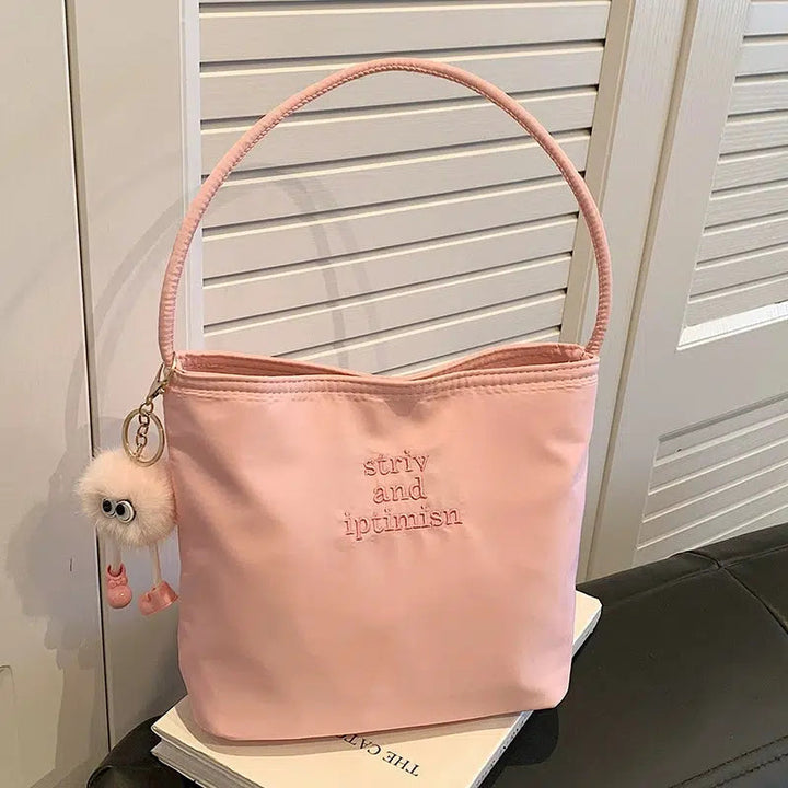 Keychain Accessory Bucket Shaped Bag