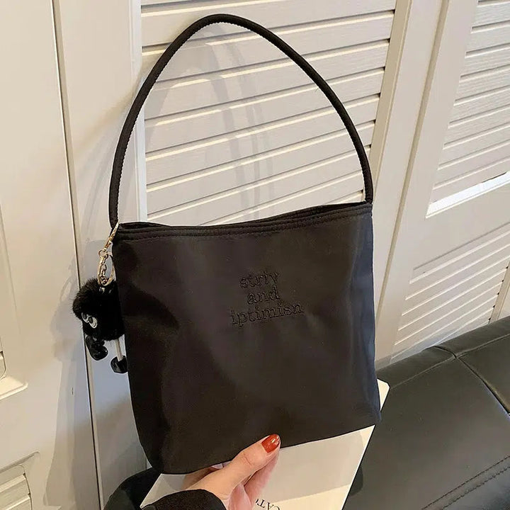 Keychain Accessory Bucket Shaped Bag