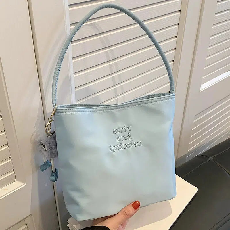 Keychain Accessory Bucket Shaped Bag