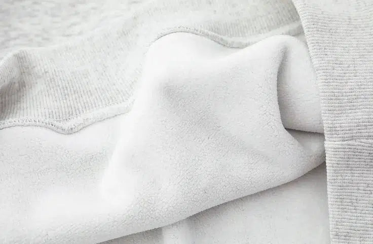 Letter Printed Fleece Hooded Sweatshirt