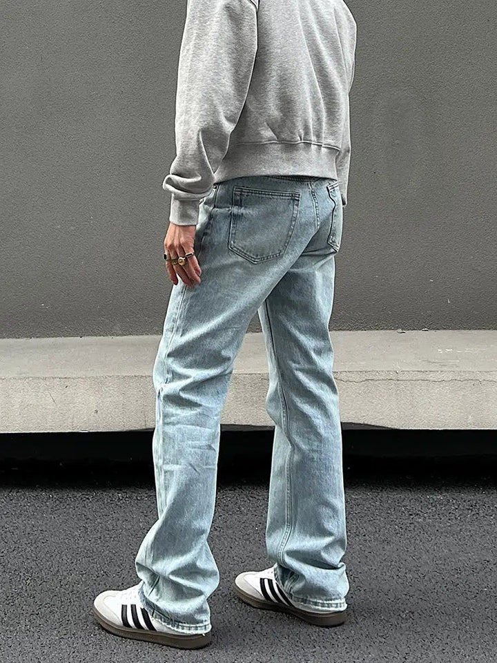 Light Blue Vintage Slim Fit Jeans