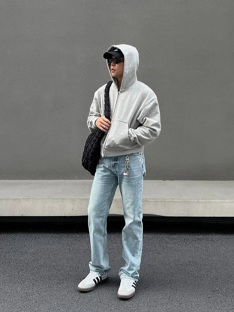 Light Blue Vintage Slim Fit Jeans