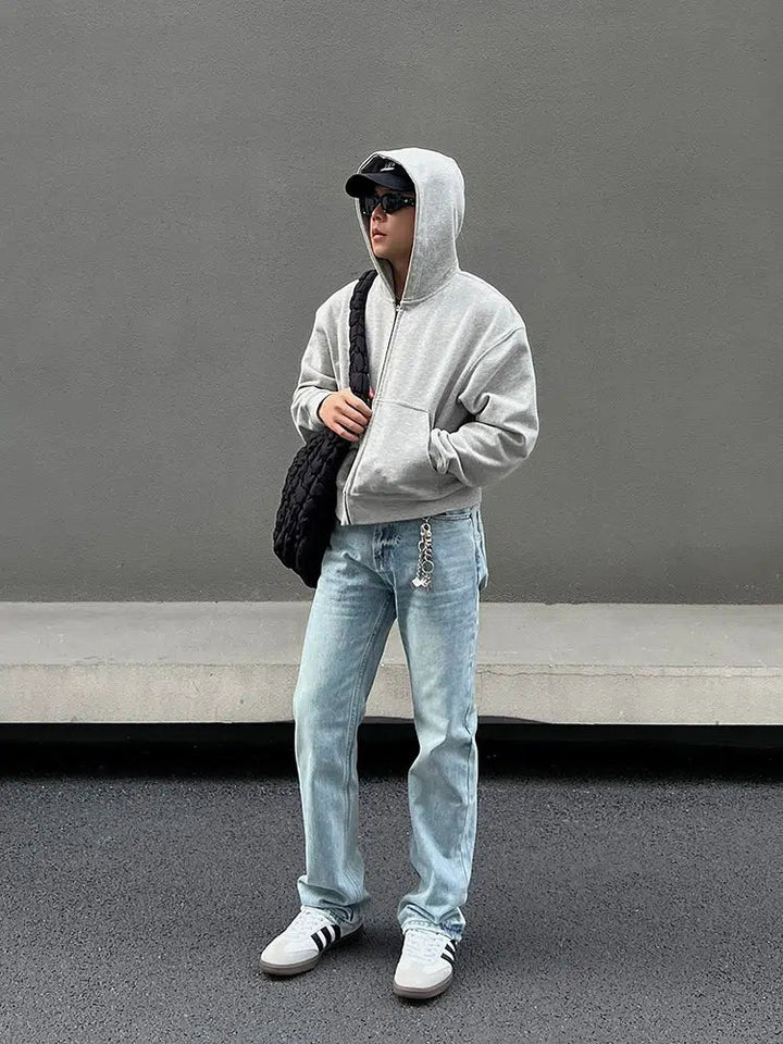 Light Blue Vintage Slim Fit Jeans