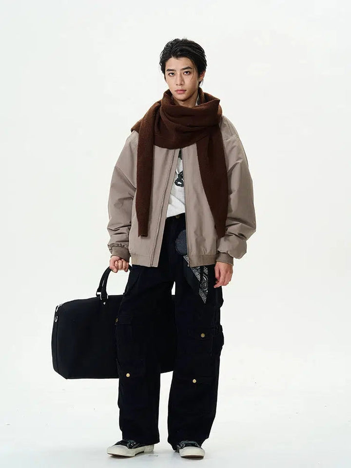 Lightweight Pocket Zip-Up Jacket