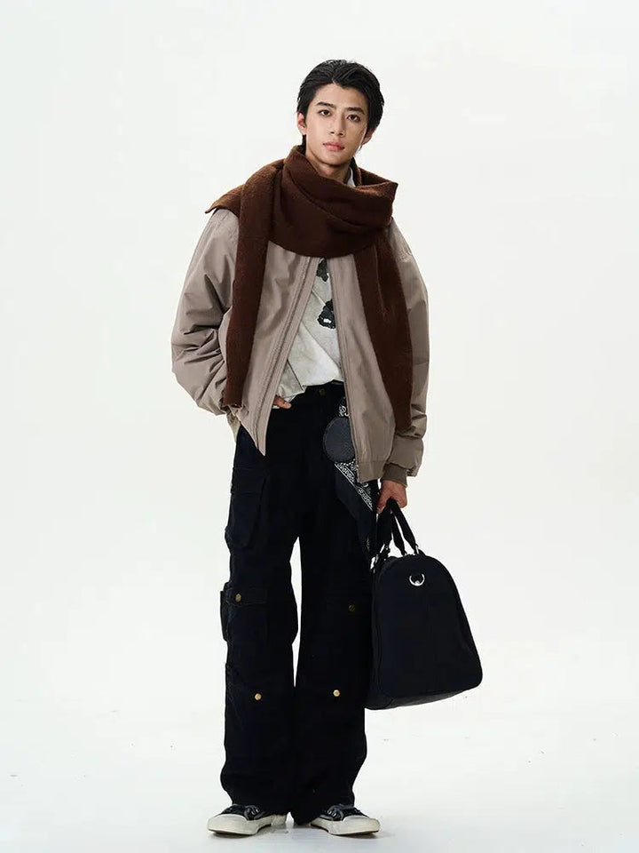 Lightweight Pocket Zip-Up Jacket