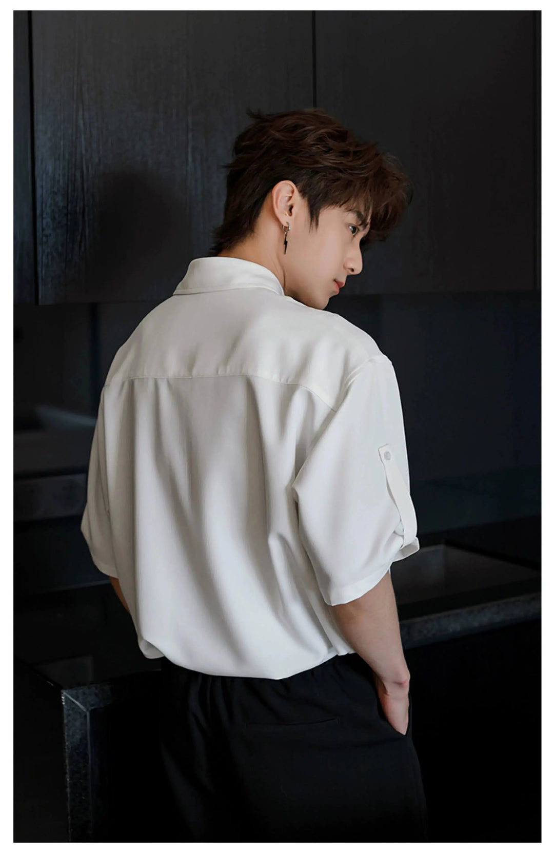 Lipstick Button-Down Shirt