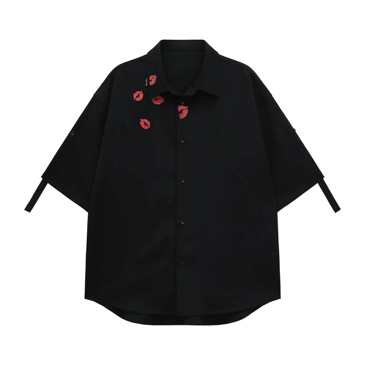 Lipstick Button-Down Shirt