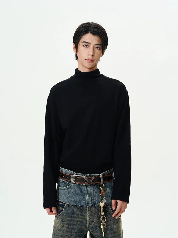 Long Sleeve Turtleneck T-Shirt