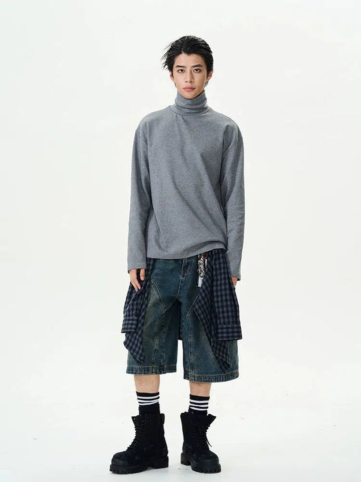 Long Sleeve Turtleneck T-Shirt