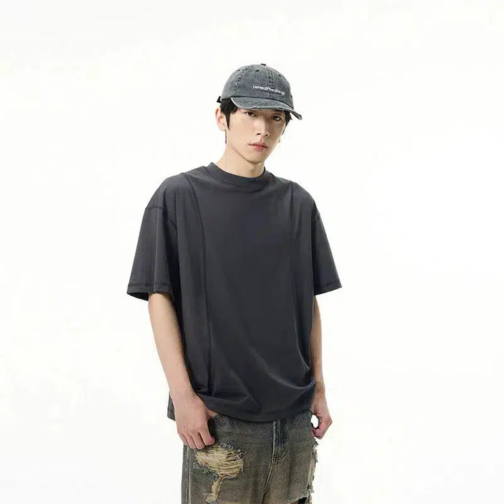 Loose Fit Crew Neck T-shirt