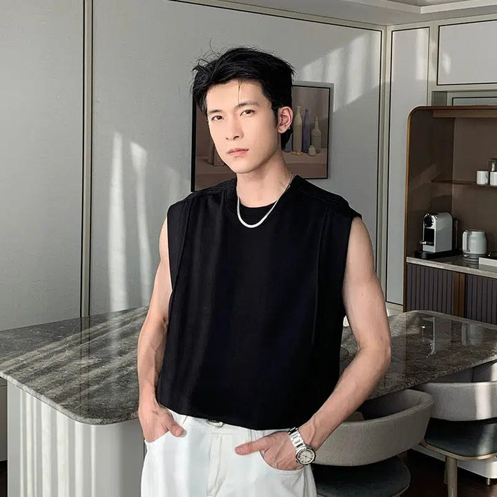 Loose Fit Sleeveless Tank Top