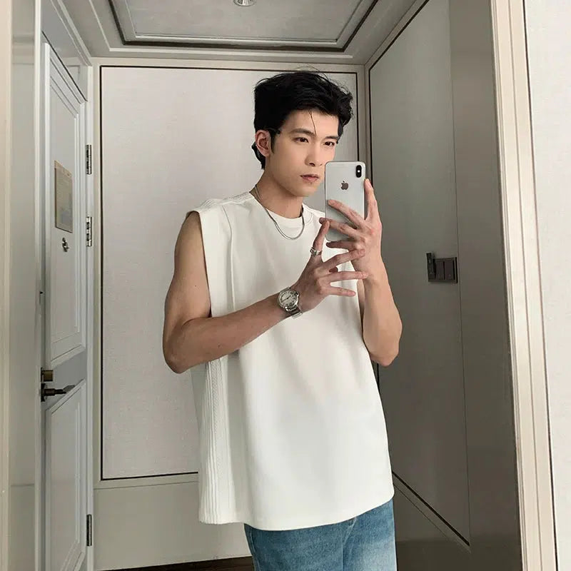 Loose Fit Sleeveless Tank Top