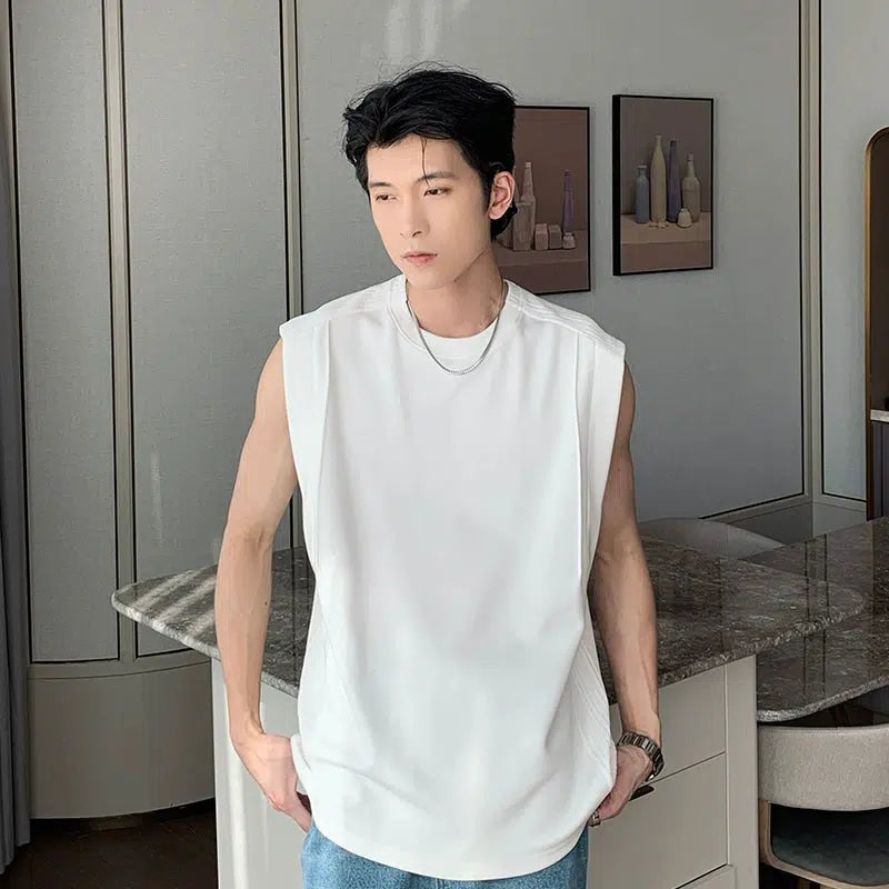 Loose Fit Sleeveless Tank Top