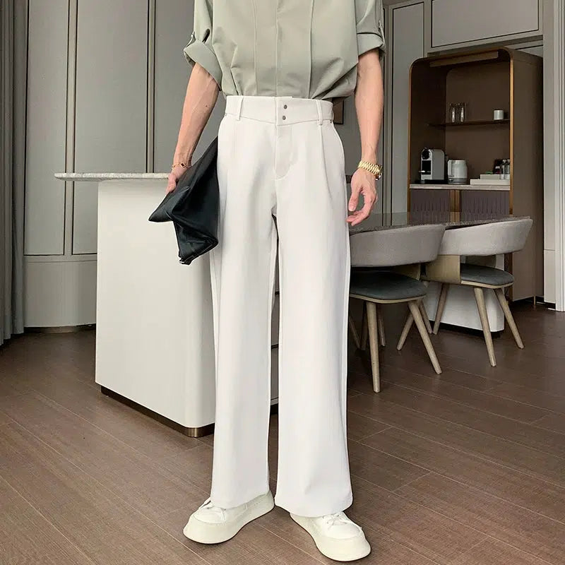 Loose Lapel Collar Suit Costume