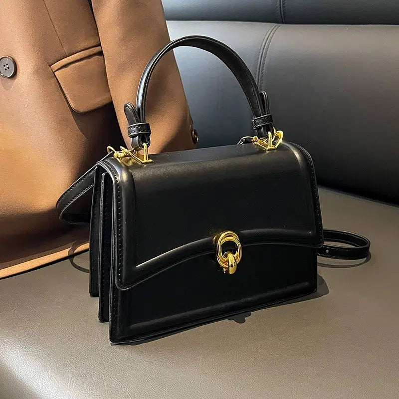 Metal Buckle Small Square Bag