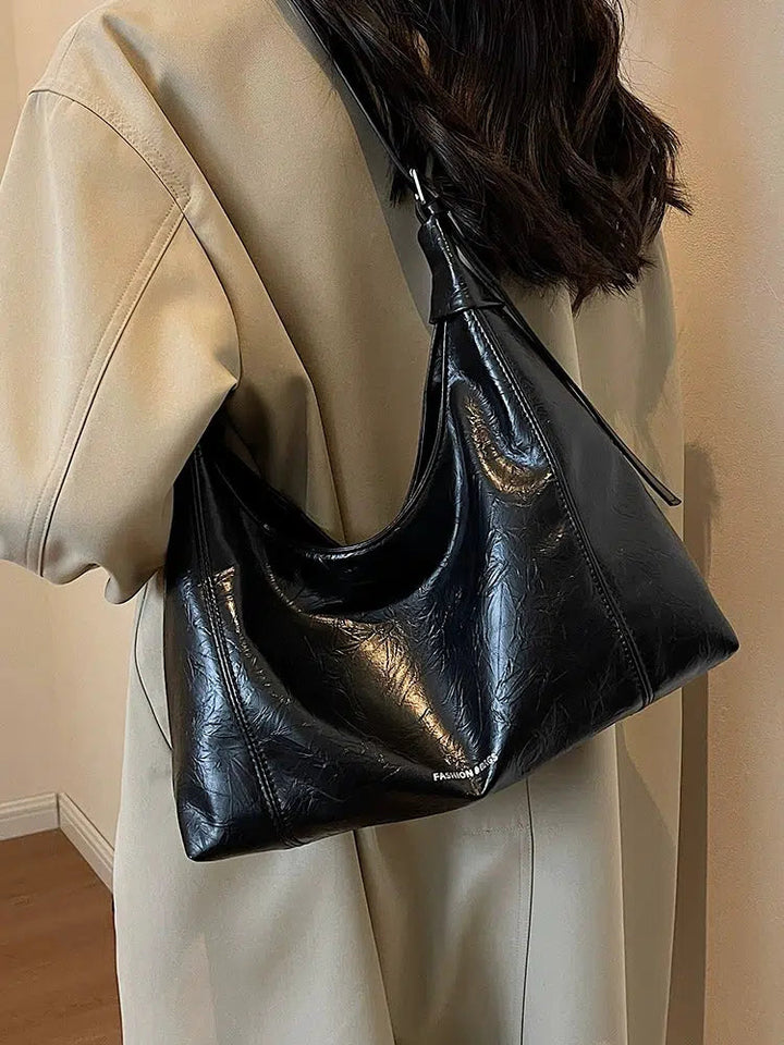 Modern Metallic Chain Tote Bag
