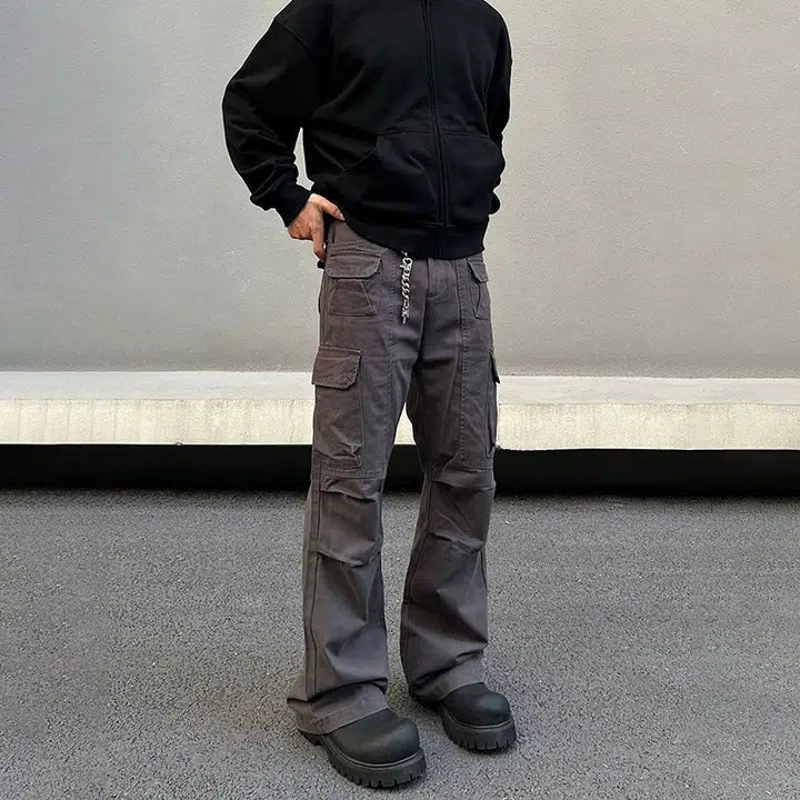 Multi-pocket Cargo Pants