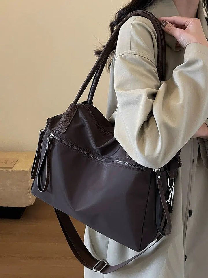 Multi-use Nylon Shoulder Tote Bag