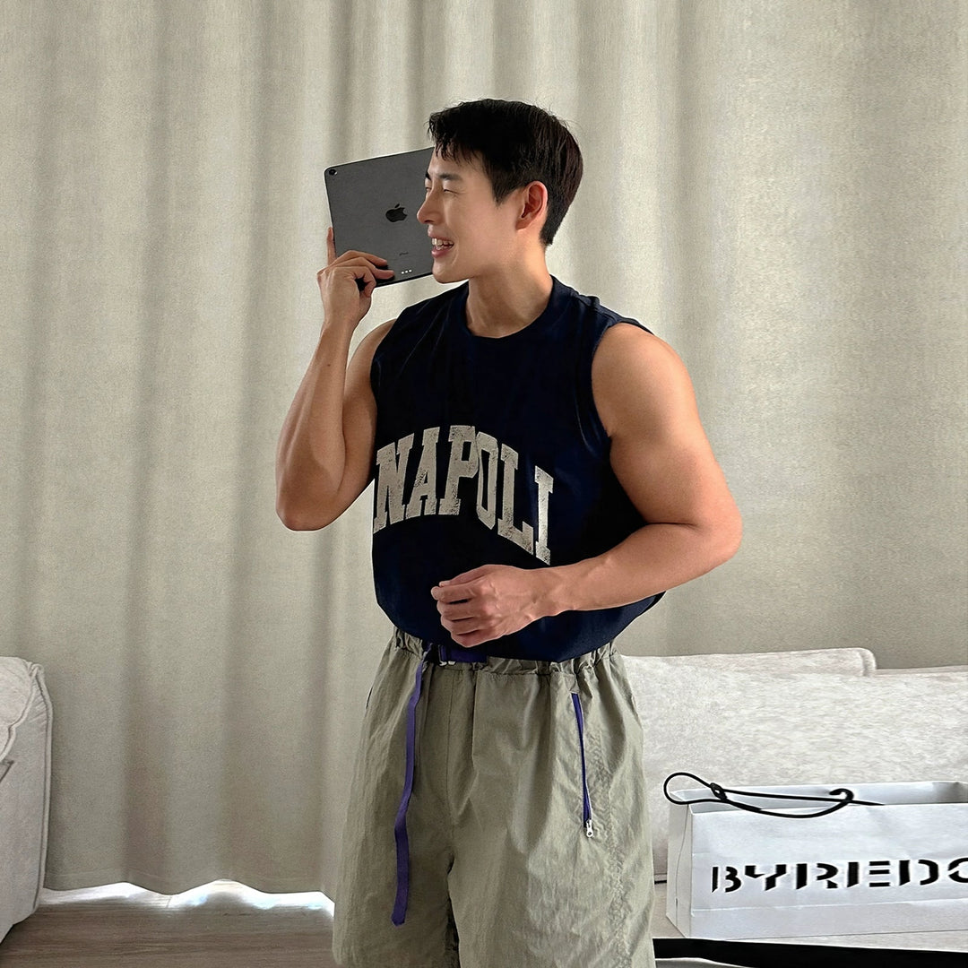 'Napoli' Graphic Tank Top