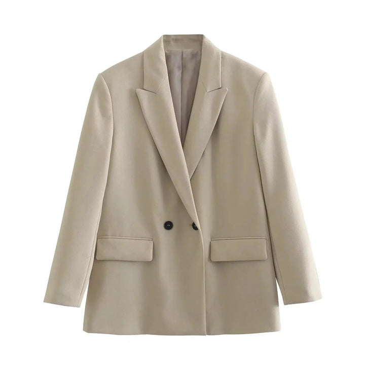 Notched Lapel Classic Blazer