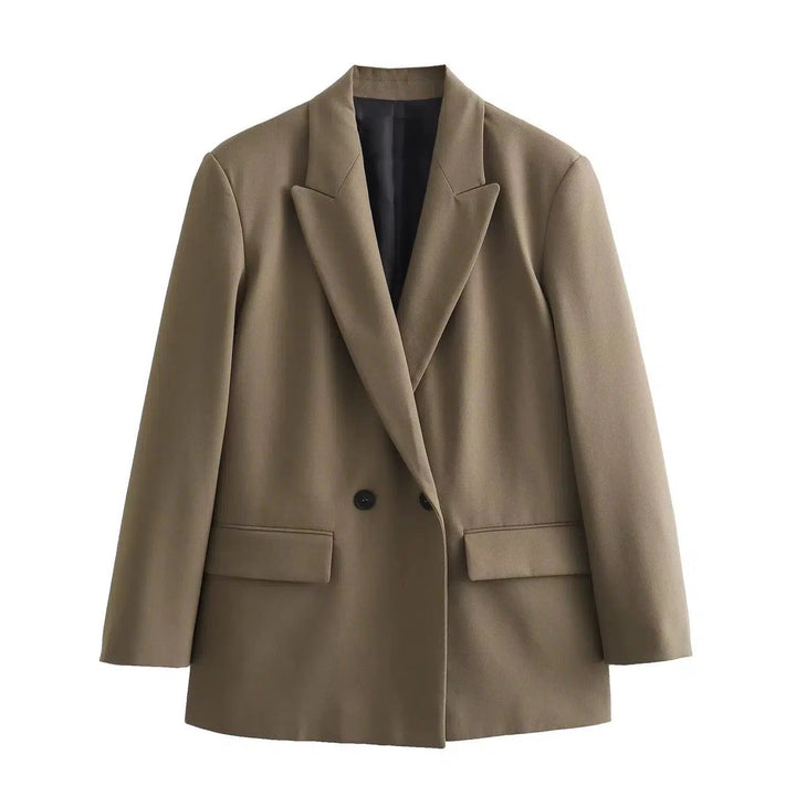 Notched Lapel Classic Blazer