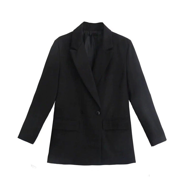 Notched Lapel Classic Blazer