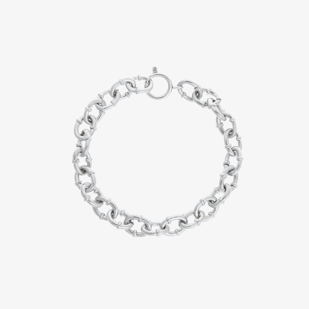 O-shaped Titanium Steel Chain Bracelet
