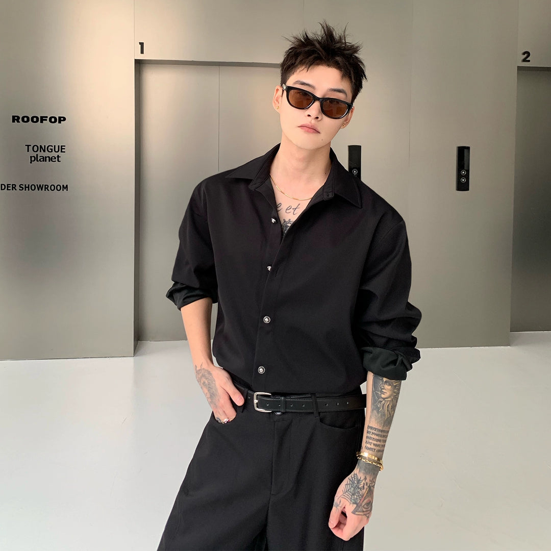 Pearl Button Long Sleeve Shirt