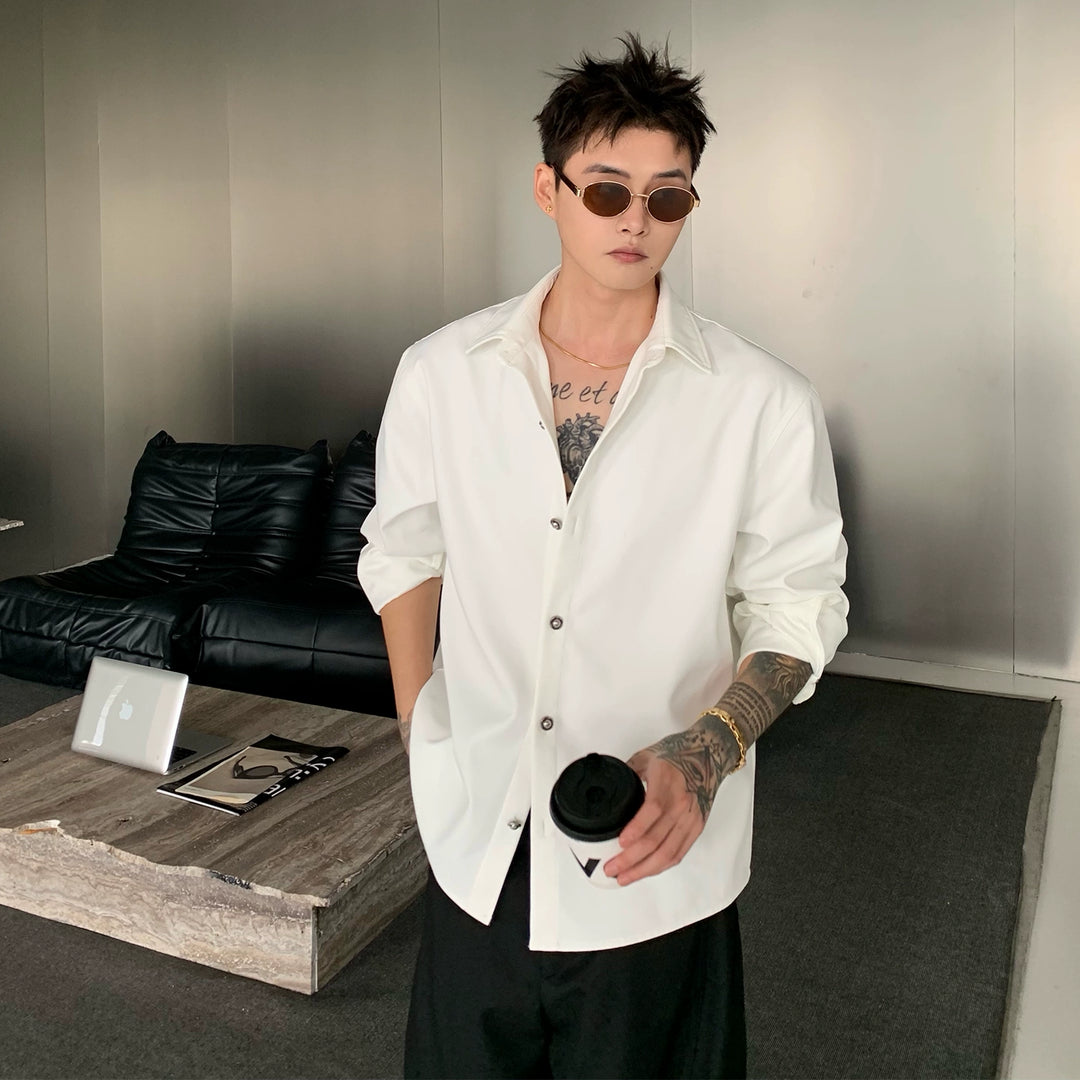 Pearl Button Long Sleeve Shirt