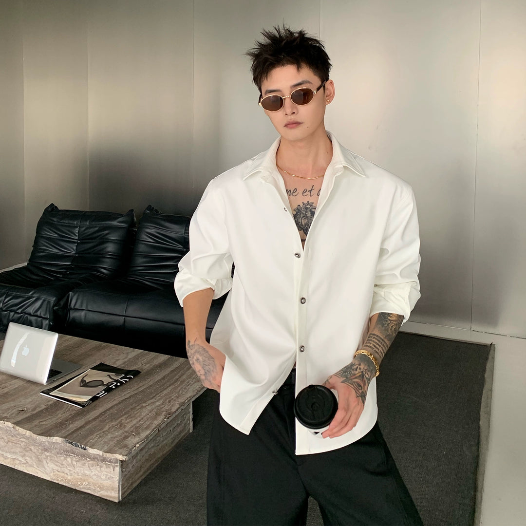 Pearl Button Long Sleeve Shirt