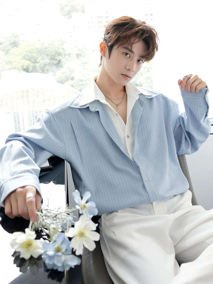 Striped Long-sleeve Shirt