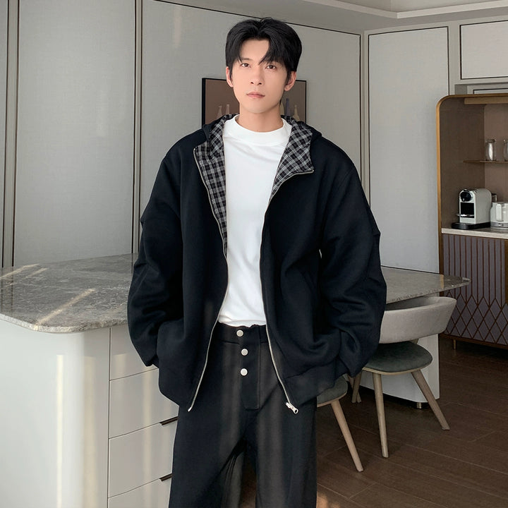 Hooded Zipper Jacket and Pants