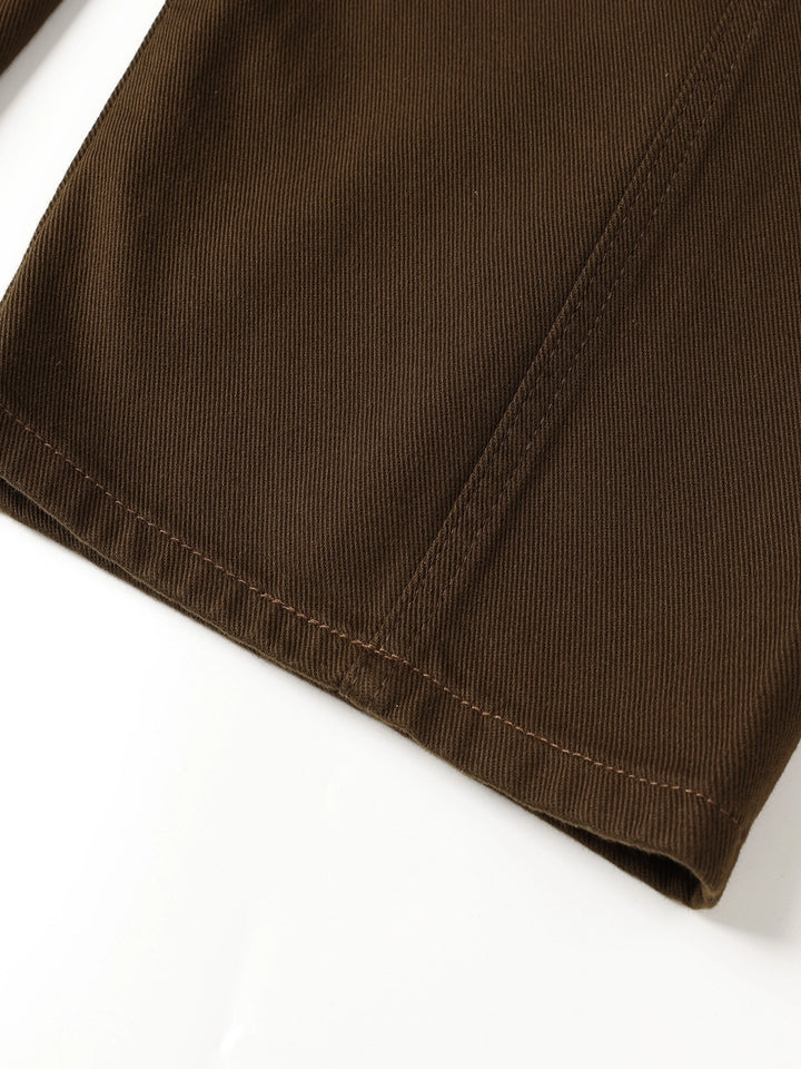 Ρετρό Υψηλή Μέση Φαρδιά Παντελόνια Τζιν