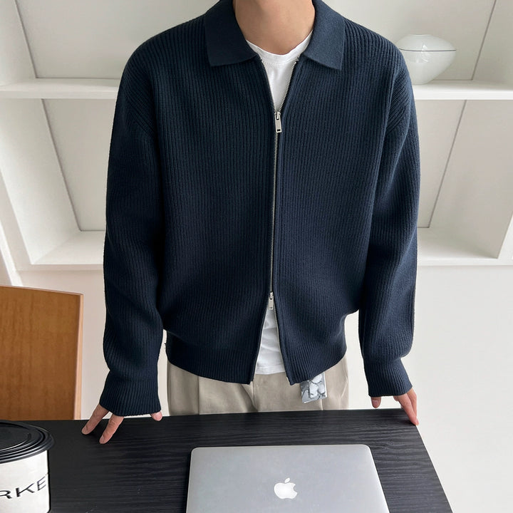 Svetr s límcem a zipem