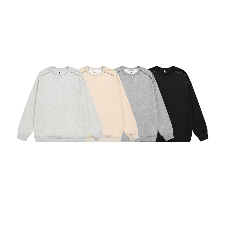 Loose Fit Plus Velvet Sweatshirt