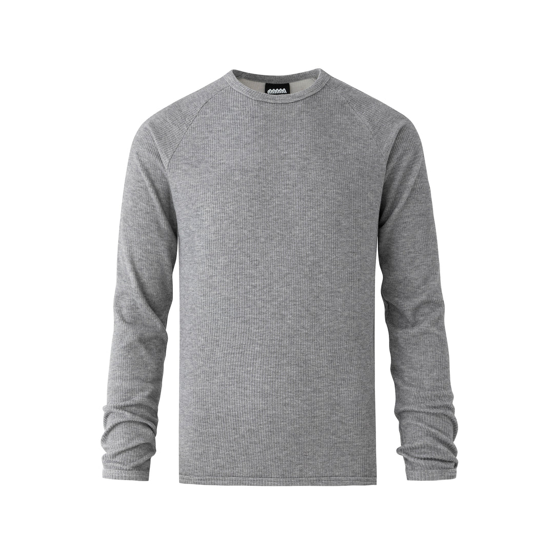 Úzký střih, kulatý výstřih, dlouhý rukáv, svetr