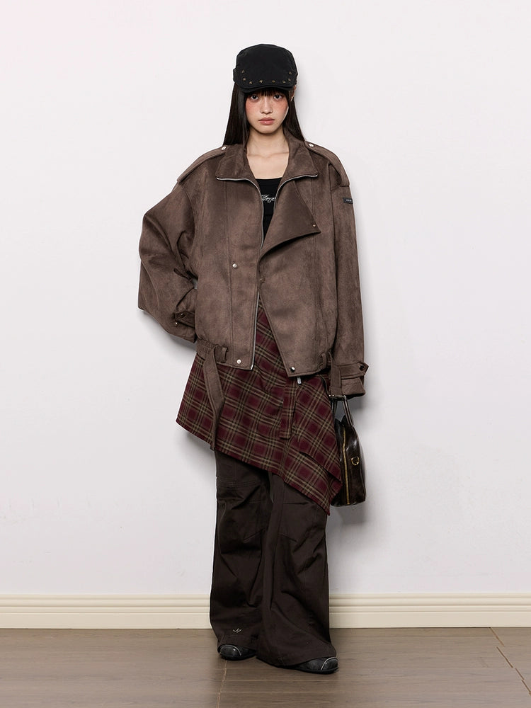 Sheepskin Loose Casual Jacket