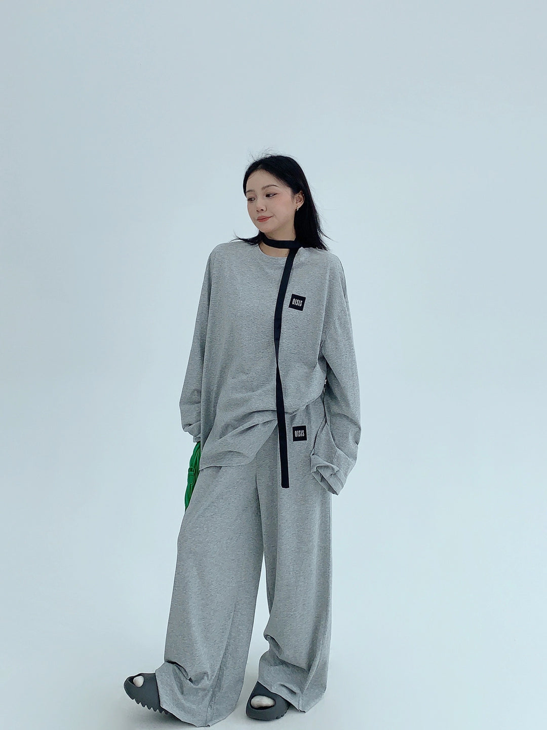 Straight Casual Drape Pants