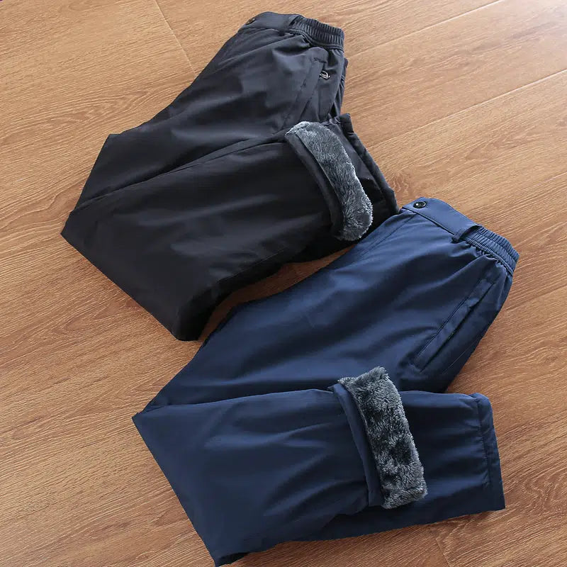 Outdoor Waterproof Velvet Thickened Pants