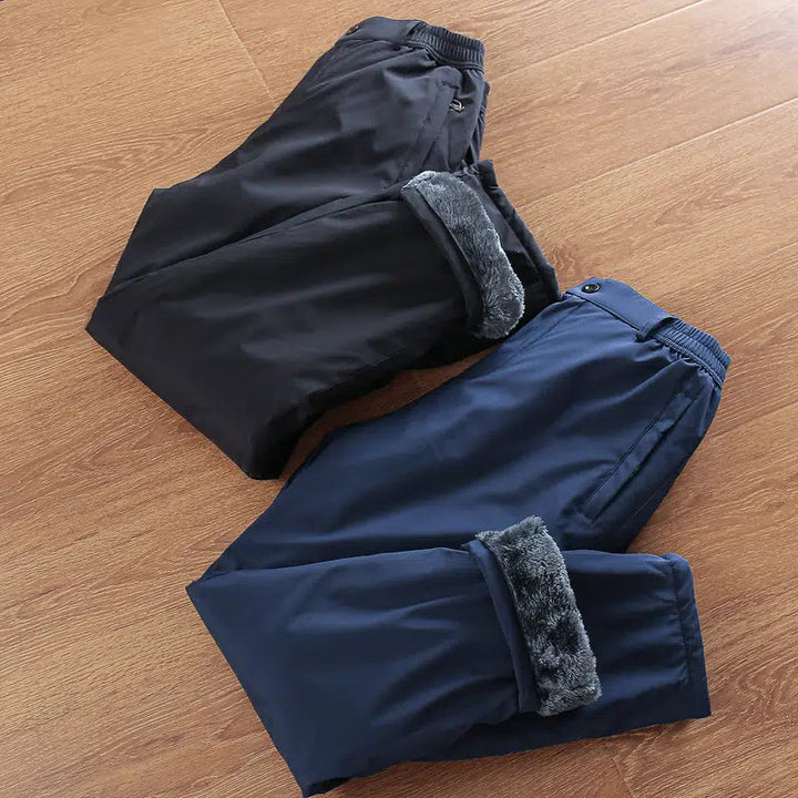 Outdoor Waterproof Velvet Thickened Pants