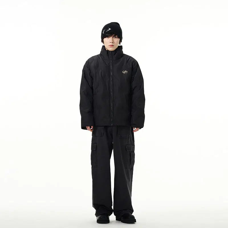 Overalls Wide-leg Cargo Pants