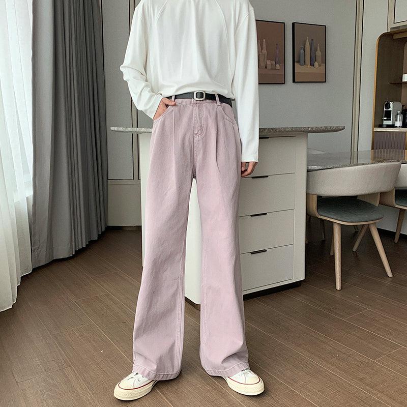 Oversize Wide-Leg Straight Jeans