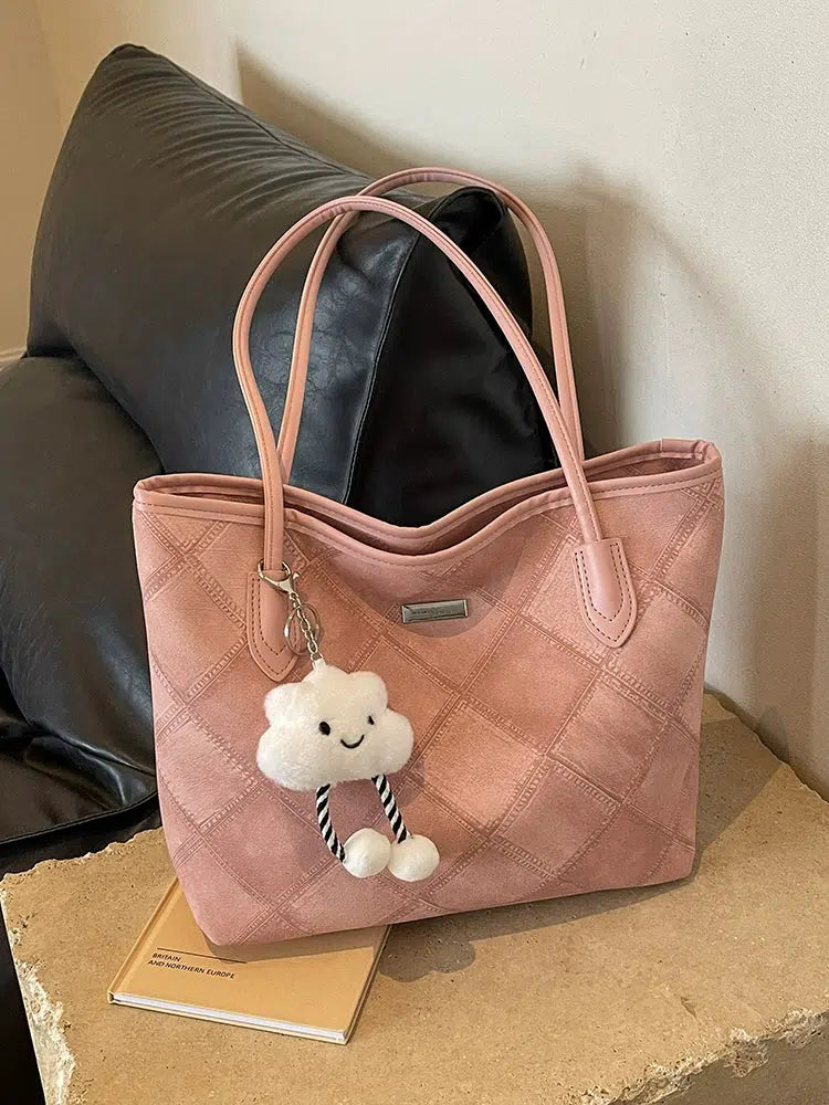 Patchwork Denim Tote Bag