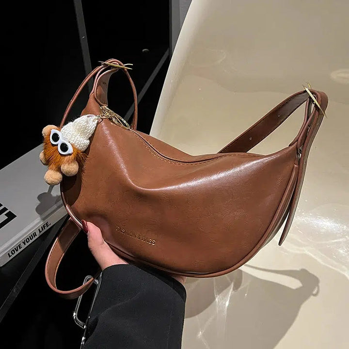 Plush Keychain Accessory Shoulder Bag