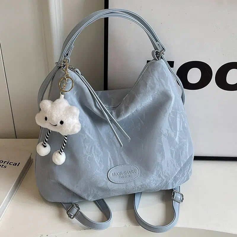 Plush Keychain Casual Shoulder Bag