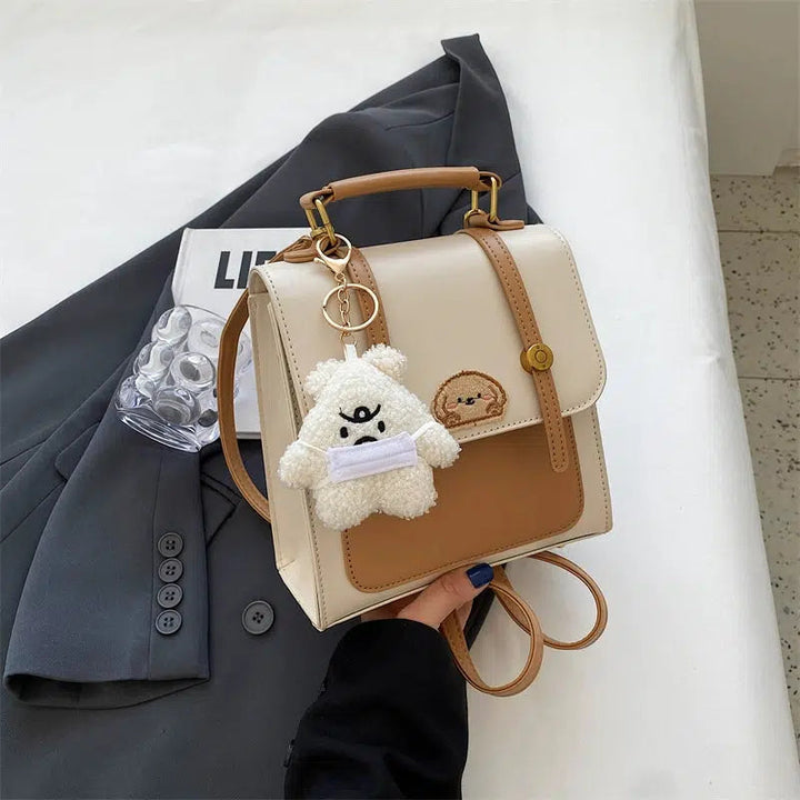 Puppy Embroidery Backpack