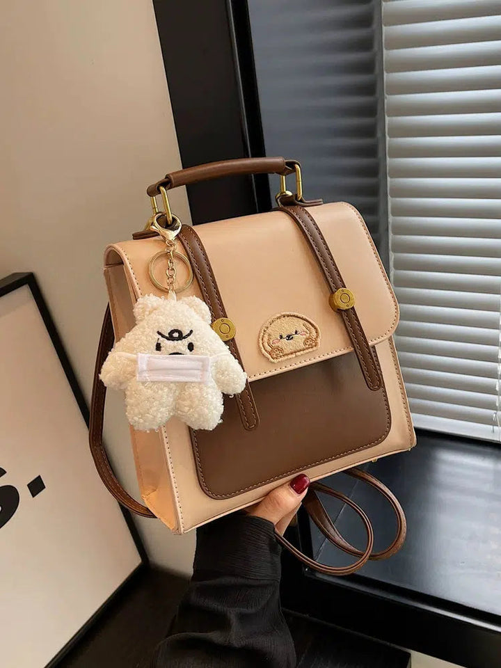 Puppy Embroidery Backpack